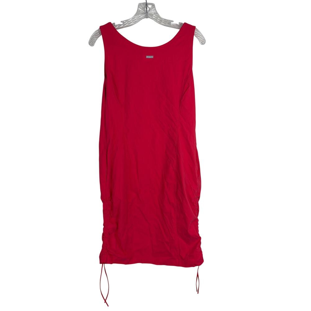Columbia Women's Anytime Casual Dress Medium Pink Tank Stretch Athleisure - Picture 2 of 7